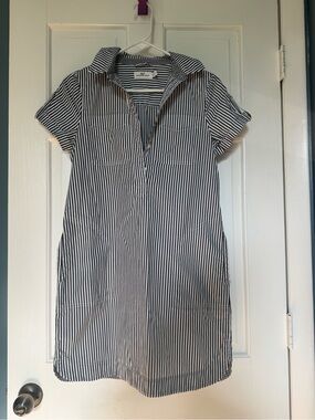 Vineyard Vines Striped Shirt Dress